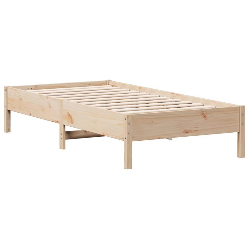 Sengeramme 75x190 cm heltre furu