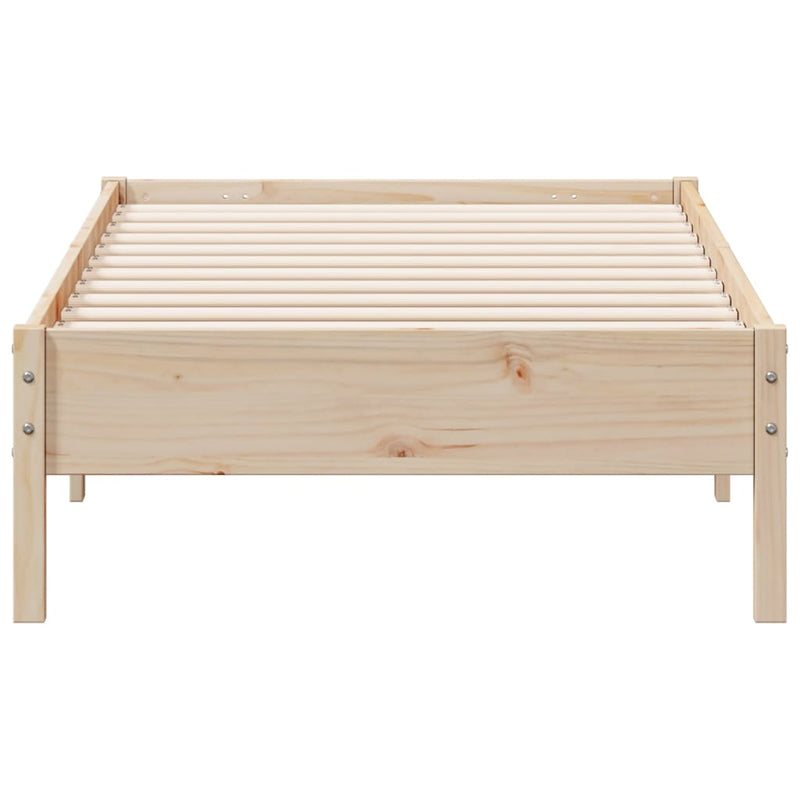 Sengeramme 75x190 cm heltre furu