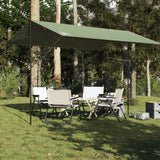 Campingpresenning grønn 400x294 cm vanntett