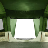 Tunneltelt for camping 16 personer grønn vanntett