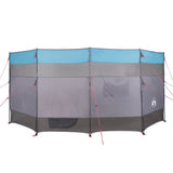 Vindskjerm for camping blå 366x152x152 cm vanntett