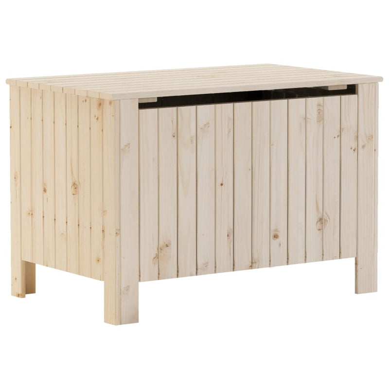 Putekasse med lokk RANA 80x49x54 cm heltre furu