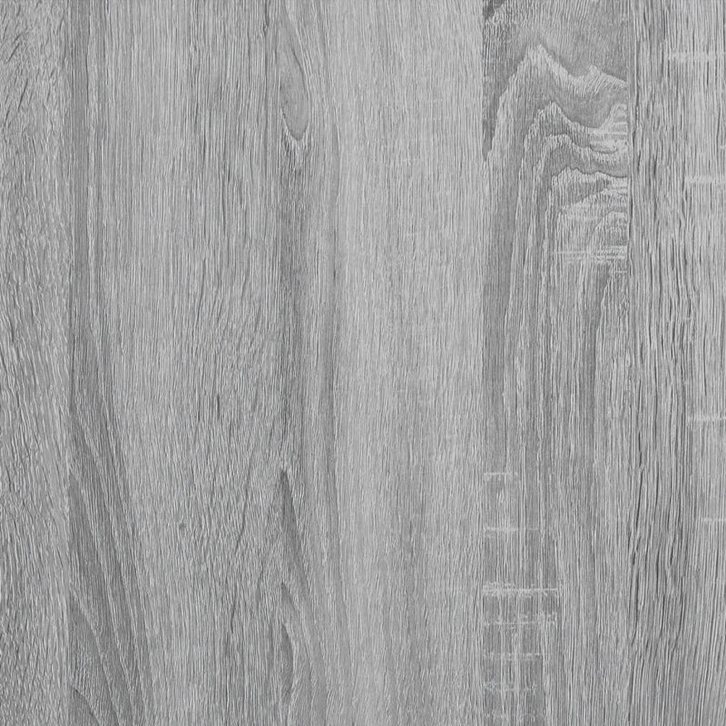 Salongbord grå sonoma 70x50x50 cm konstruert tre og metall