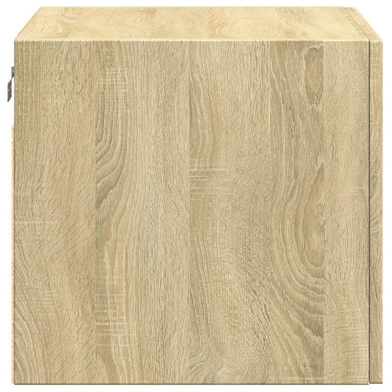 Veggskap sonoma eik 50x42,5x40 cm konstruert tre