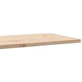 Bordplater 2 stk 70x35x1,7 cm rektangulær heltre furu