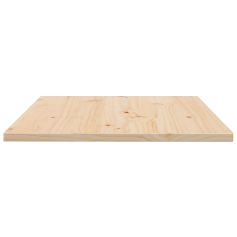 Bordplater 3 stk 80x47x1,7 cm rektangulær heltre furu