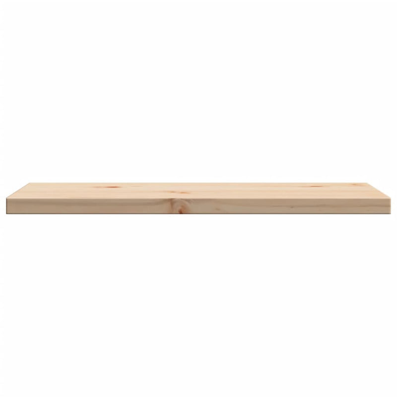 Bordplater 2 stk 60x30x2,5 cm rektangulær heltre furu