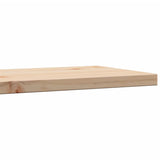 Bordplater 2 stk 60x30x2,5 cm rektangulær heltre furu