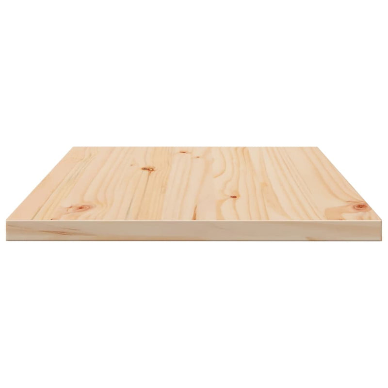 Bordplater 2 stk 90x45x2,5 cm rektangulær heltre furu