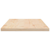 Bordplater 4 stk 90x45x2,5 cm rektangulær heltre furu