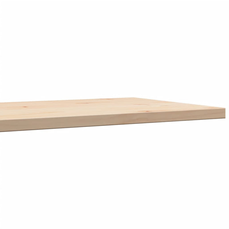 Bordplater 4 stk 90x45x2,5 cm rektangulær heltre furu