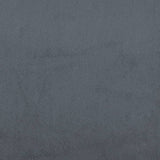 Seng med madrass boksfjær mørkegrå 120x190 cm fløyel