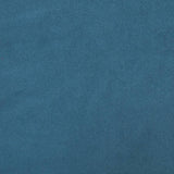 Seng med madrass boksfjær blå 140x190 cm fløyel