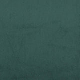 Seng med madrass boksfjær mørkegrønn 200x200 cm fløyel