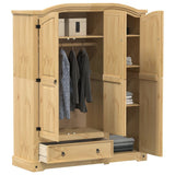 Garderobe Corona 151,5x52x186 cm heltre furu