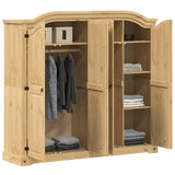 Garderobe Corona 194x52x186 cm heltre furu