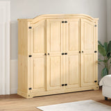 Garderobe Corona 194x52x186 cm heltre furu