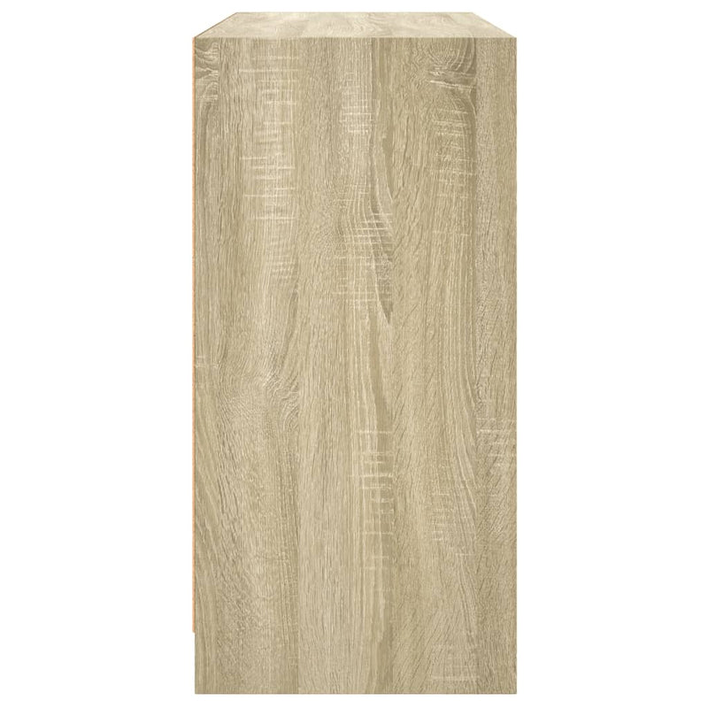 Skjenk sonoma eik 102x37x75,5 cm konstruert tre