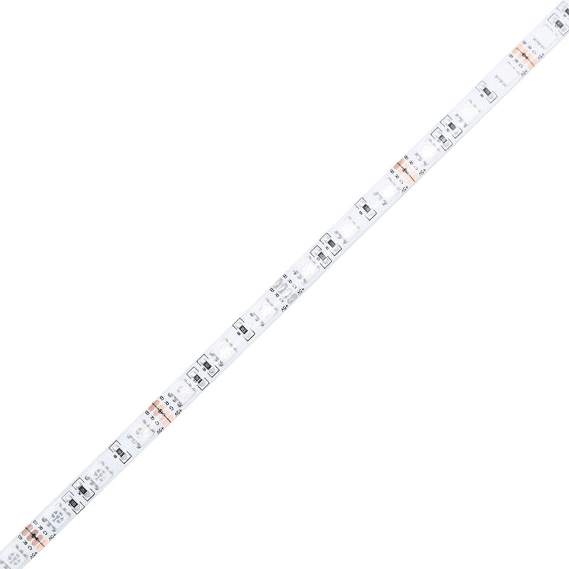 Skjenk med LED hvit 42,5x34x85 cm konstruert tre