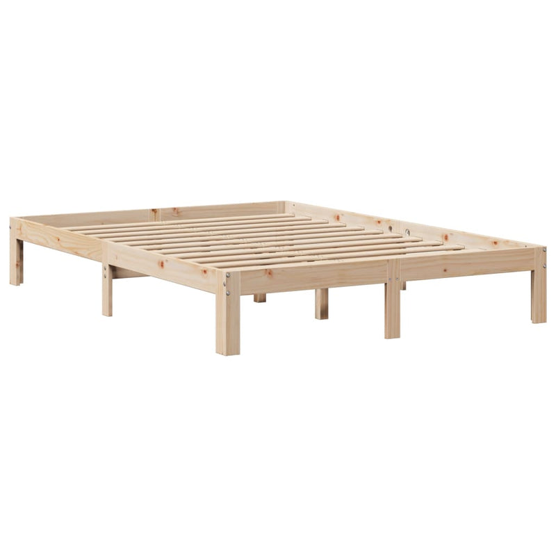 Sengeramme med hodegavl 120x190 cm heltre furu