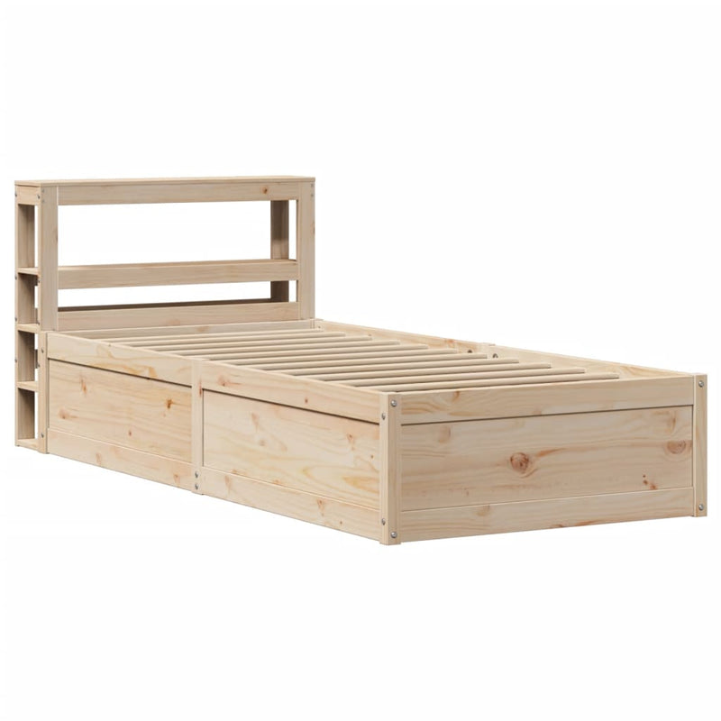 Sengeramme med hodegavl 90x190 cm heltre furu