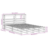 Sengeramme uten madrass 120x190 cm heltre furu