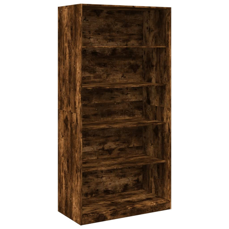 Garderobe røkt eik 100x50x200 cm konstruert tre