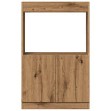 Highboard artisan eik 63x33x100 cm konstruert tre