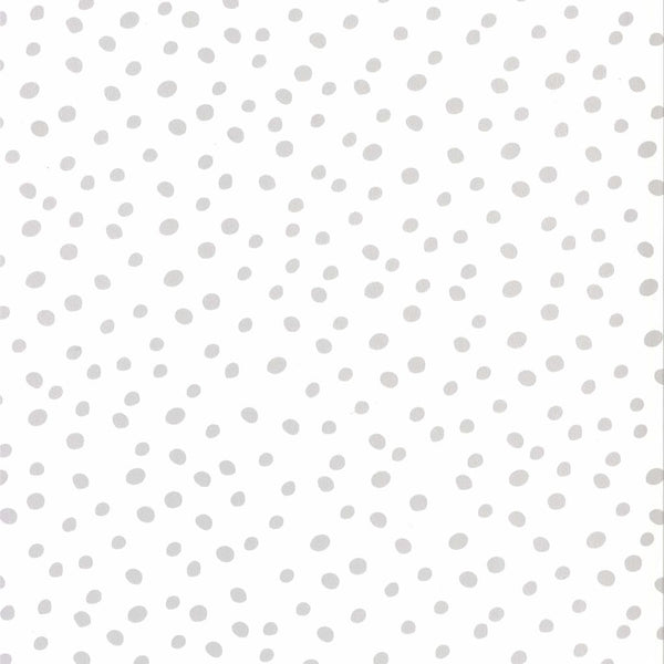 Fabulous World Veggpanel Dots hvit og grå 67106-1