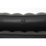 Bestway Oppblåsbar luftseng 3-i-1 svart og grå 188x99x25 cm