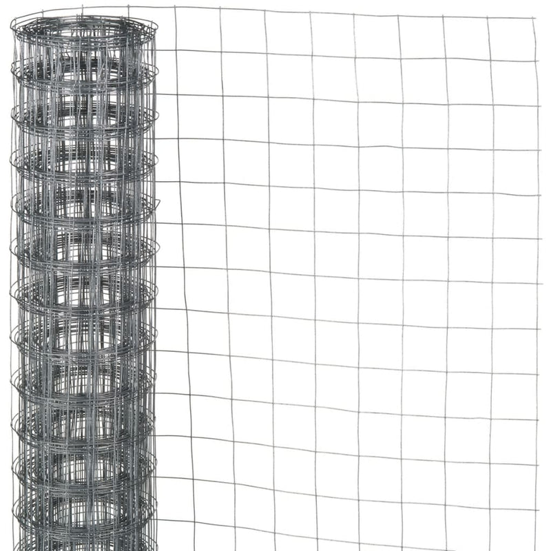 Nature Gjerdenetting firkantet 0,5x5 m 13 mm galvanisert stål