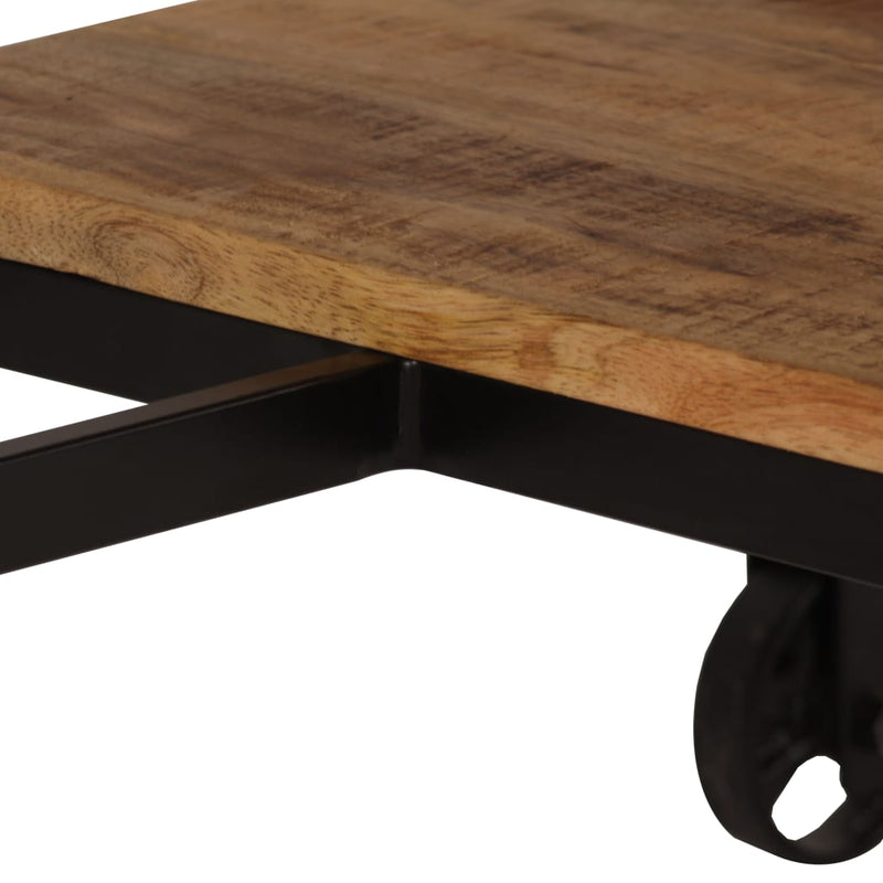 Skrivebord med sammenleggbar krakk heltre mango 115x50x76 cm