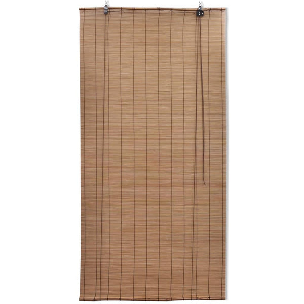 Rullegardin bambus 100x220 cm brun