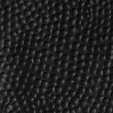 Salongbord hamret aluminium 70x30 cm svart