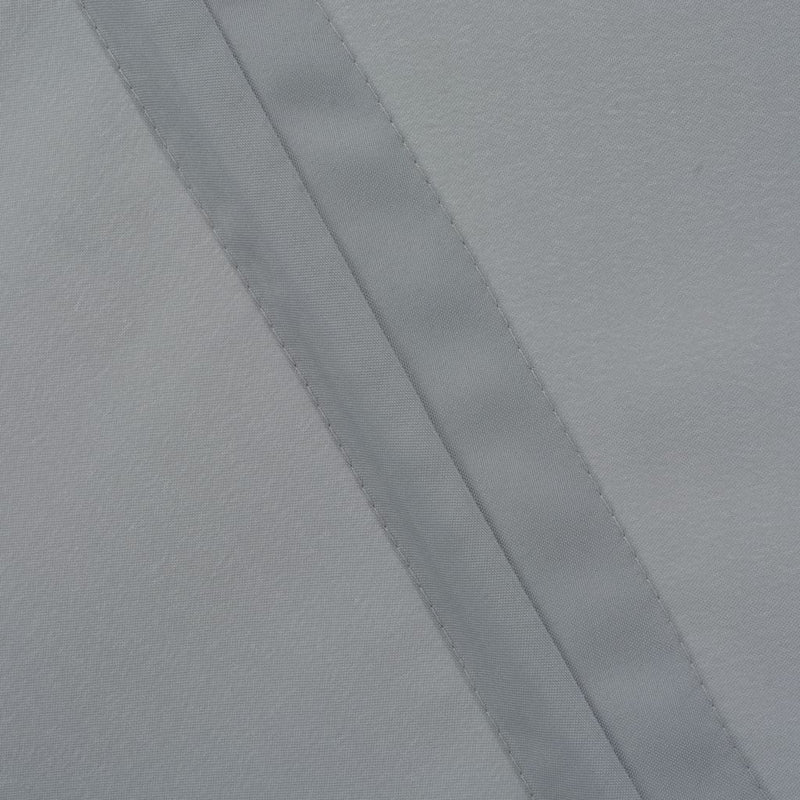 Sammenleggbar sidemarkise for terrasse grå 200 cm