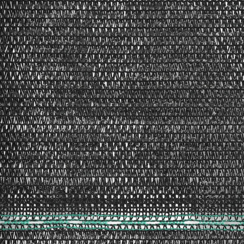 Tennisskjerm HDPE 1,4x25 m svart