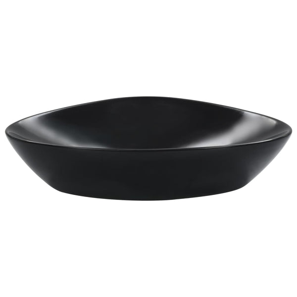 Vask 58,5x39x14 cm keramikk svart