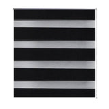 Zebra Gardiner 60 x 120 cm Svart