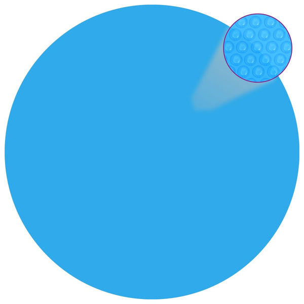 Flytende solarduk PE 455 cm blå