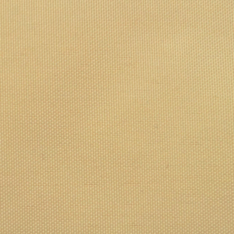 Solseil oxfordstoff firkantet 3,6x3,6 m beige