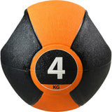 Pure2Improve Medisinball med håndtak 4 kg oransje