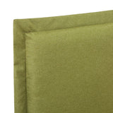 Sengeramme grønn stoff 135x190cm