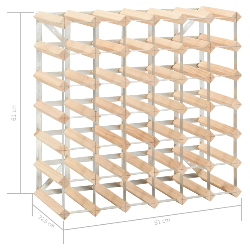 Vinstativ for 42 flasker heltre furu