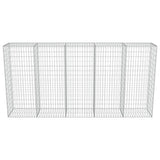 Gabion med topp- og bunnlokk galvanisert stål 300x50x150 cm