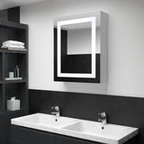 LED-speilskap til bad 50x13x70 cm