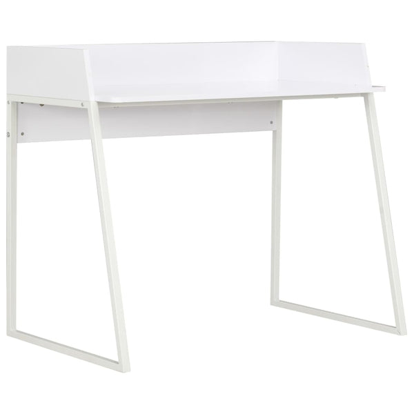 Skrivebord hvit 90x60x88 cm