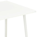 Skrivebord med hylleenhet hvit 102x50x117 cm