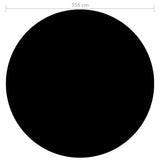 Bassengtrekk svart 356 cm PE