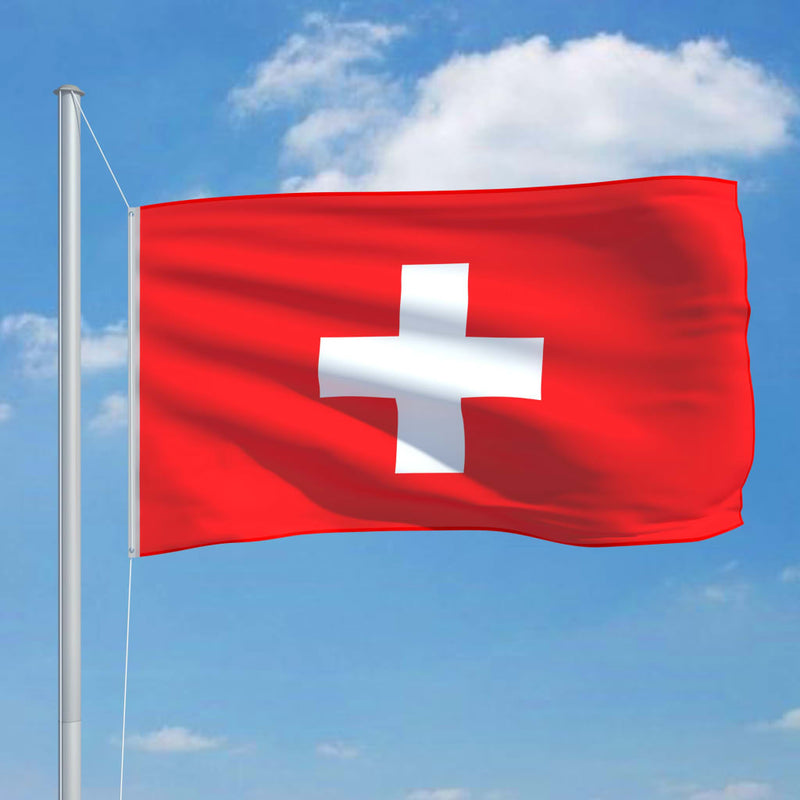Sveitsisk flagg 90x150 cm