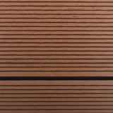Utendørs dusjbrett WPC rustfritt stål 110x62 cm brun
